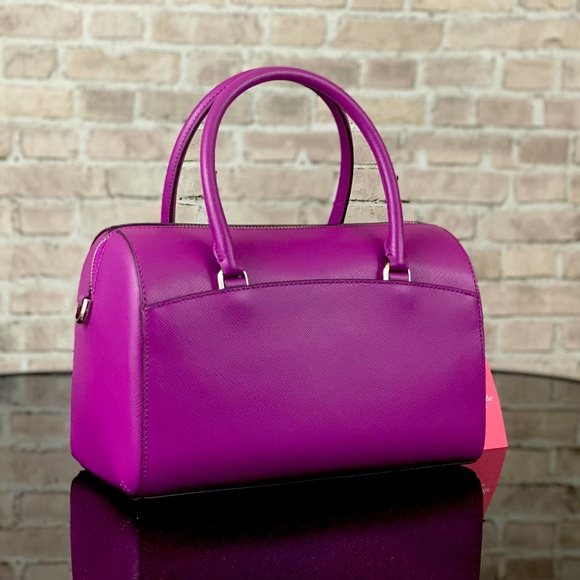 kate spade Bags Kate Spade Devyn Md Leather Satchel Crossbody Bag